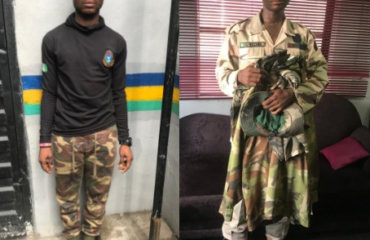 Two Deserter Soldiers arrested for alleged murder of Police Officer in Lagos