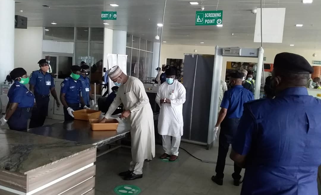 Resumption of Domestic Flight: PTF inspects Lagos Airport