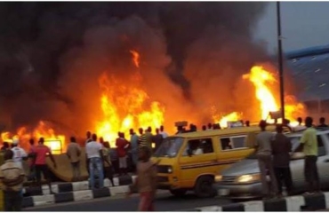 Emergency responders tackle fire and road accidents in Lagos