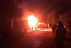 Fire destroys INEC Office in Akure
