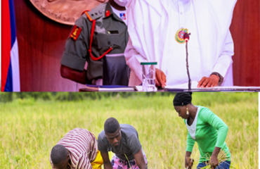 President Buhari flags off National Young Farmers Scheme
