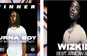 Wizkid, Burna Boy shine at MOBO Awards