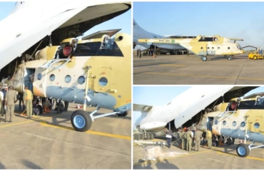 NAF acquires Serbia-made Mi 171-E Fighter Helicopter