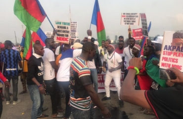 Protesters block East-West Road over NDDC Sole Administrator
