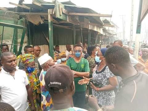 Fire Disaster: Alade market traders call for help