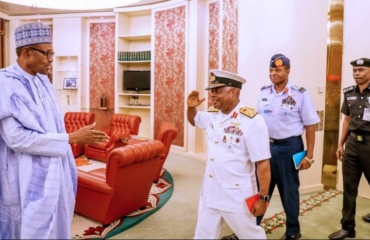 Insecurity: Buhari meets new Service Chiefs; Host Southwest Leaders
