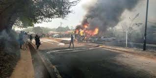 Petrol tanker fire kills 3 persons in Abeokuta