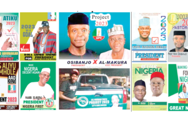 2023 Presidency: Campaign posters of PDP State Governors grip attention