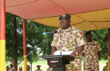 Chief of Army Staff visits troops of Operation Lafia Dole in Borno State