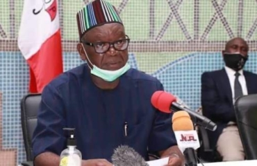 Governor Ortom visits president Buhari, as military go after militia herdsmen in Benue forest