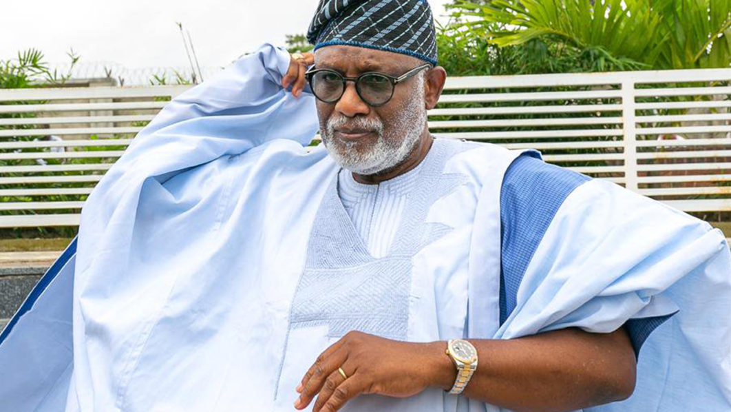 Insecurity: Akeredolu warns 2023 election may not hold
