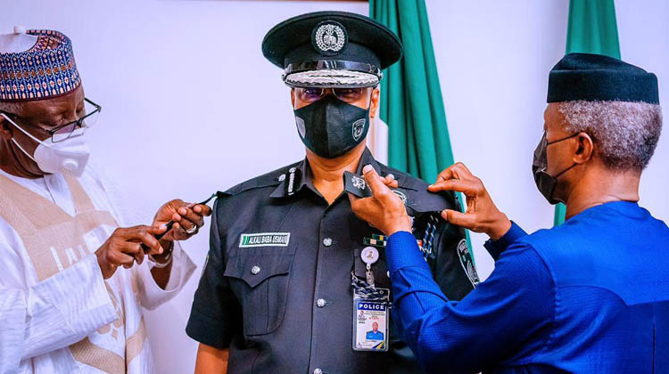 Mohammed Adamu hands over to acting I.G.P