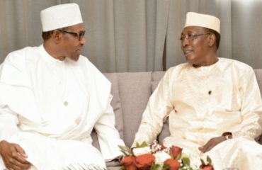 President Buhari eulogiese late Chadian President, Idriss Deby