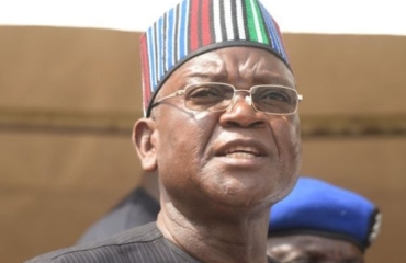 Ortom claims FG is to blame for rising insecurity