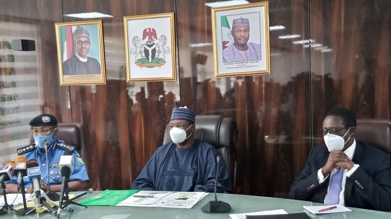 INEC Chair briefs Security Chiefs on threat to election from attacks