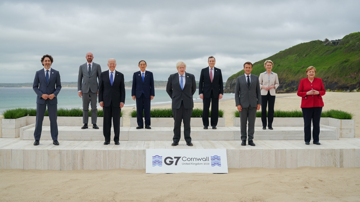 UK Prime Minister calls for equality as G-7 summit kicks off in Cornwall, England