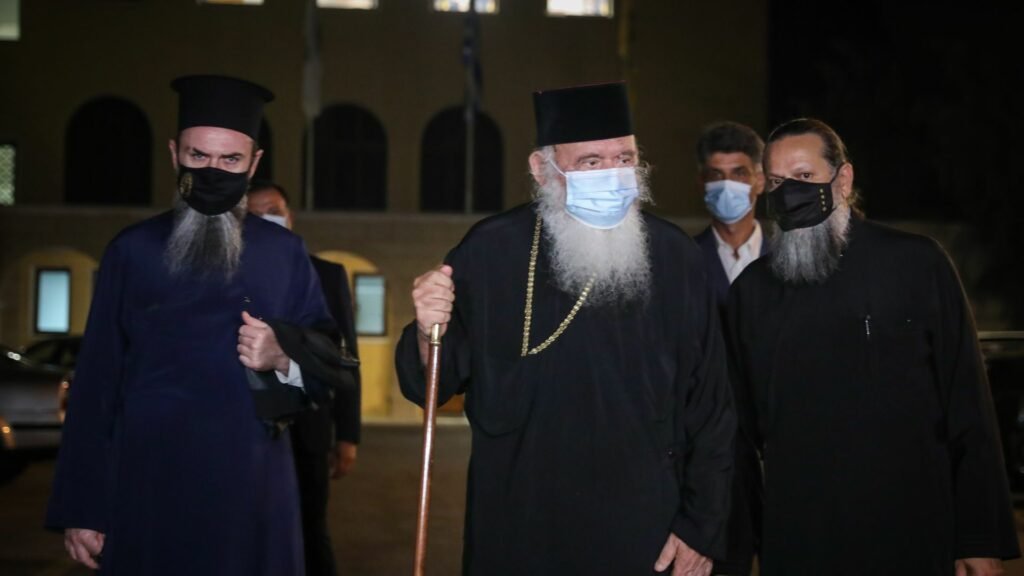 Greek Orthodox priest attacks bishops with acid