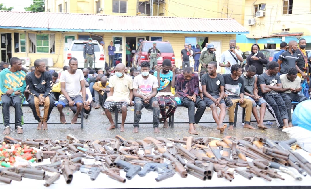 Lagos State Police Command parades 1,320 suspected criminals