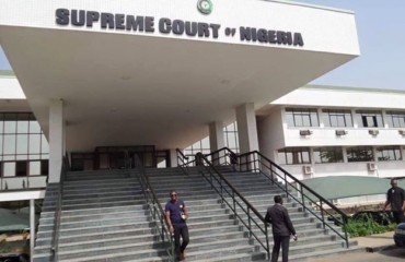 Supreme Court Throwey Federal Government case wey de challenge section 84(12) for Electoral Act
