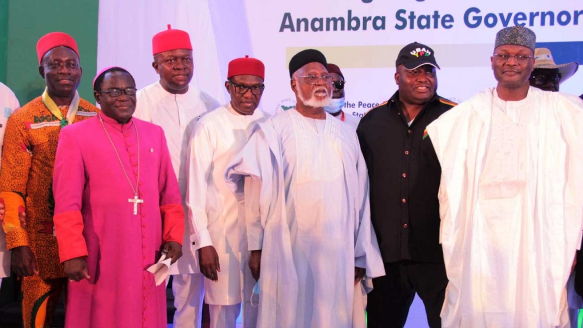 Anambra guber candidates sign peace agreement