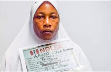 Nigerian woman travelling to Saudi Arabia caught with 80 wraps of cocaine