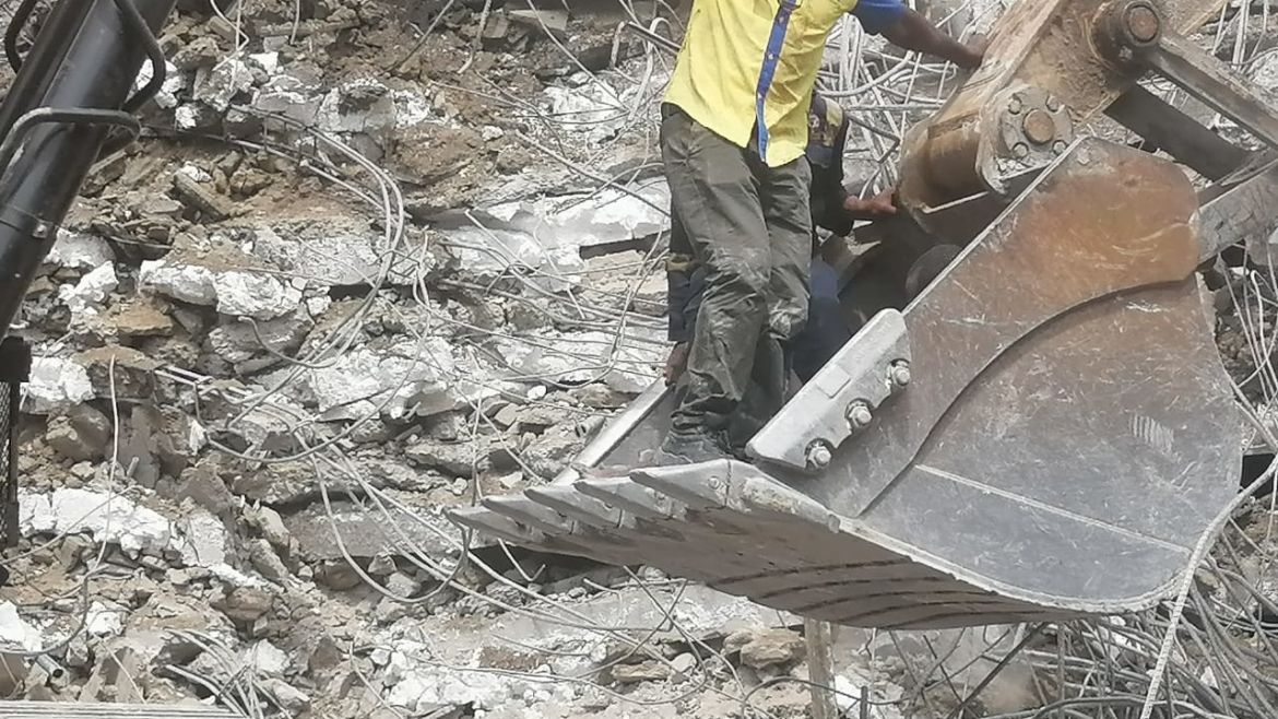Ikoyi Building Collapse: 9 rescued, 20 dead as Sanwo-Olu suspends LASBCA GM