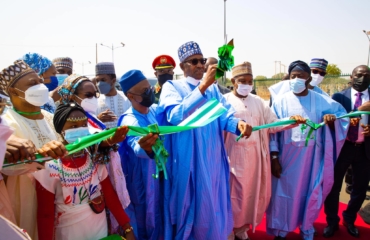 President Buhari visits Kaduna state to commission projects