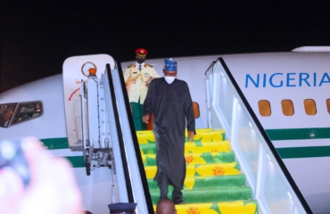 President Buhari arrives Ethiopia for AU summit