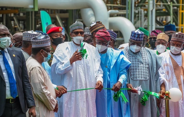President Buhari commissions Dangote fertilizer plant and airport terminal in Lagos State