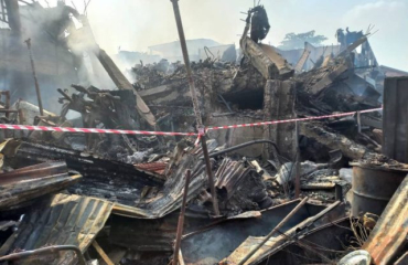 Ladipo spare part market traders suspect foul play in Friday night fire disaster