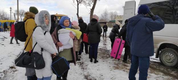 Ukraine announces first successful mass evacuation