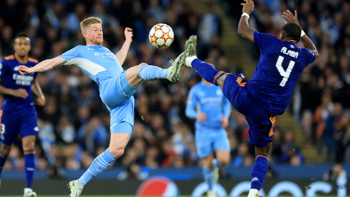 Manchester City beat Real Madrid 4-3 for Champions League semi-final game