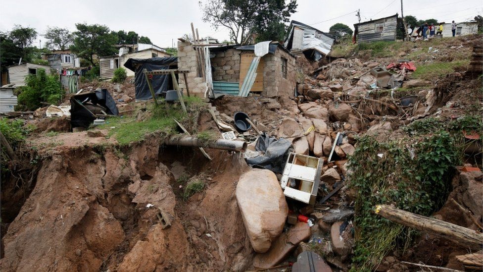 South Africa sends troops to Kwazulu-Natal over flooding