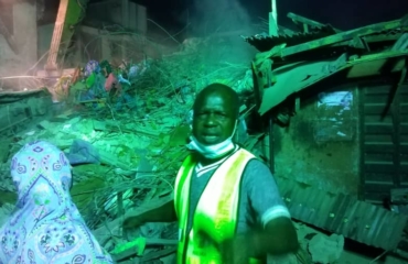 Pipo wey die for Ebute Metta building wey collapse don reach 10