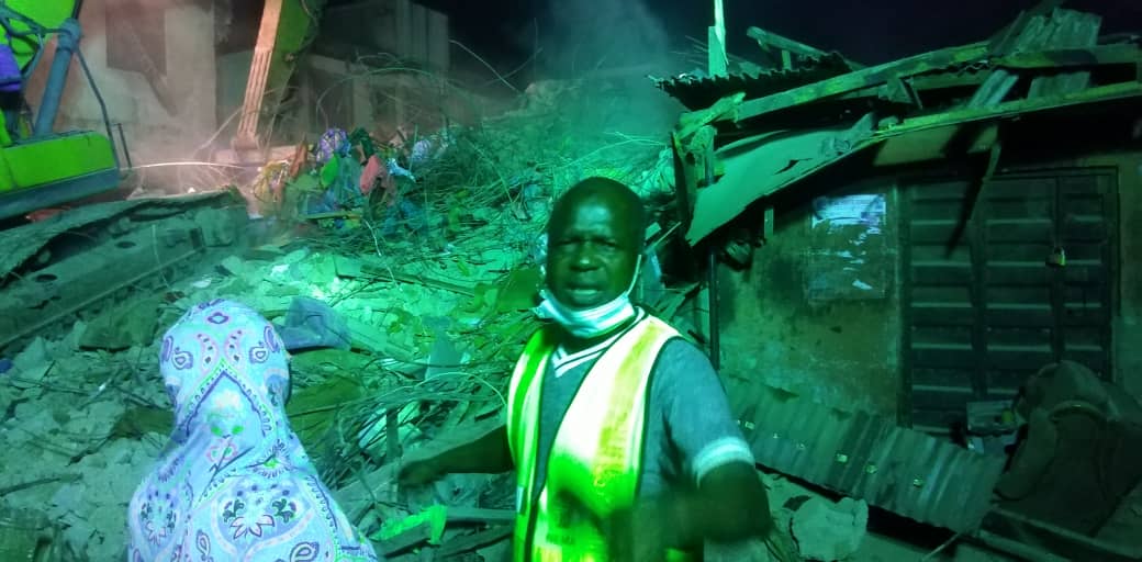 Pipo wey die for Ebute Metta building wey collapse don reach 10