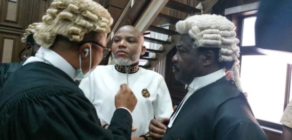 Federal Government drop amended charges against Nnamdi Kanu