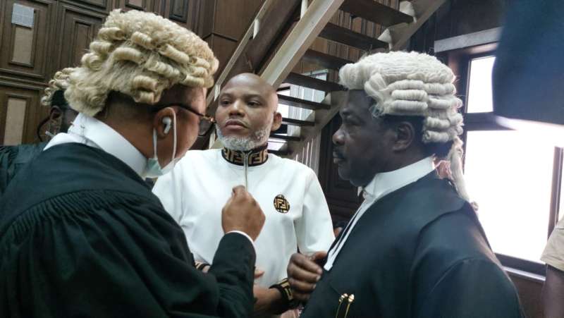 Federal Government drop amended charges against Nnamdi Kanu