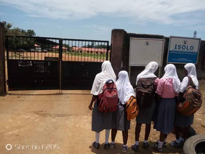 Supreme Court don rule say female students for Lagos State fit wear hijab