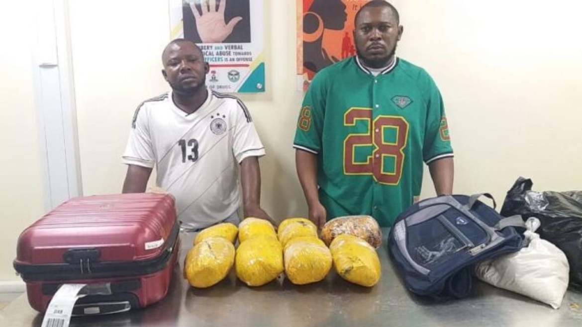 NDLEA arrests Lagos airport cleaner wey de lead drug group