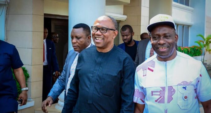 Labour Party presidential candidate, Peter Obi don meet Anambra State Governor