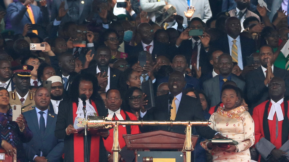 William Ruto don take oath of office as Kenya’s fifth President