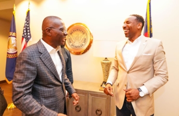 Lagos State Governor, Babajide Sanwo-Olu don meet Atlanta Mayor for USA