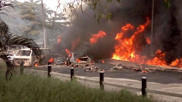 2 persons don die for Lagos tanker accident
