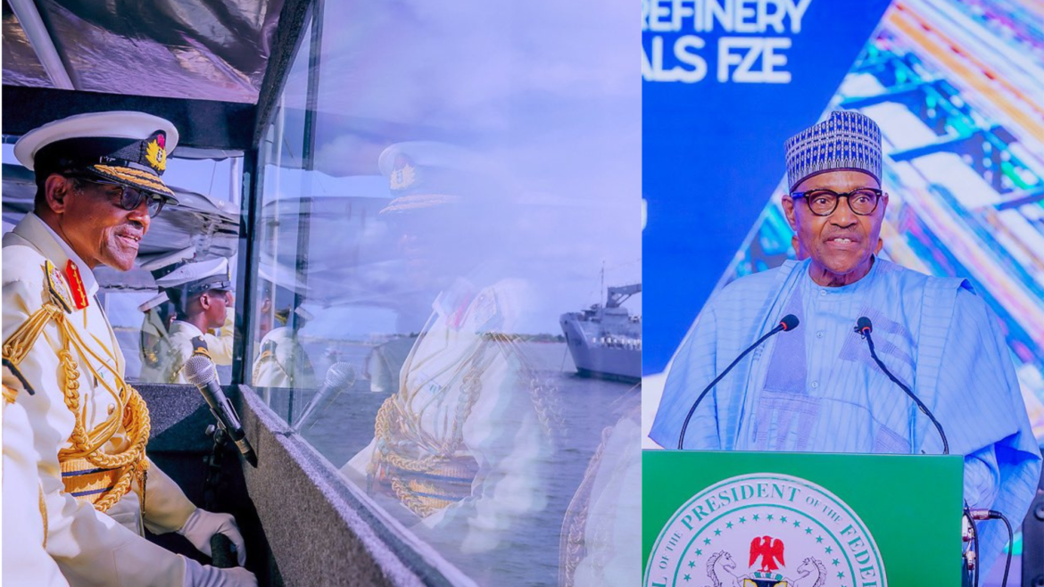Oga Presido Buhari don commission Dangote Refinery and Naval Fleet