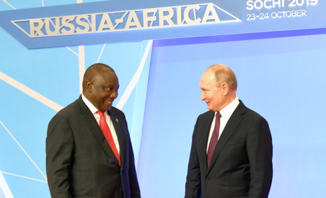 South Africa government say dem go change law to take stop Putin arrest