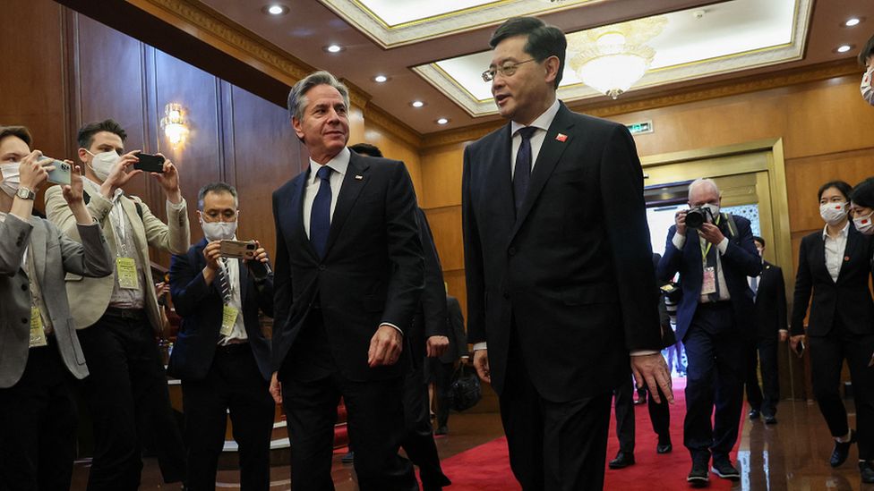 US Secretary of State go visit China after five years