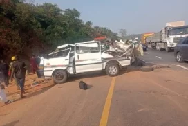 Four Pipo Don Die For Lagos-Ibadan Expressway Accident