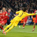 Liverpool Beat PSG 1-0 for Champions League Round-of-16 First Leg