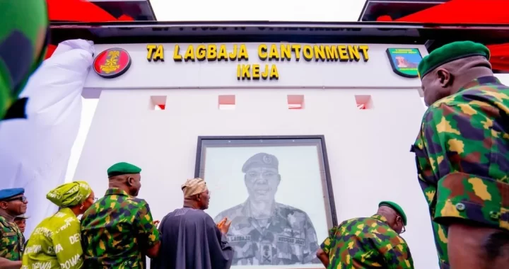 Army Don Rename Ikeja Cantonment After Taoreed Lagbaja