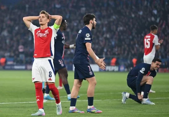 UCL: Arsenal Still No Carry Trophy After Dem Lose Semi-final To PSG